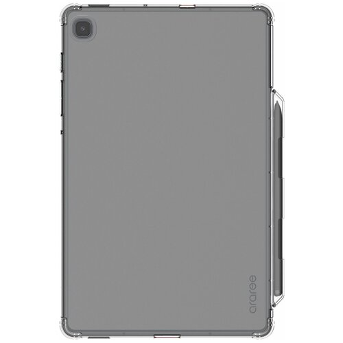 фото Чеxол-накладка samsung galaxy tab s6 lite araree s cover термопластичный полиуретан прозрачный (gp-fpp615kdatr)