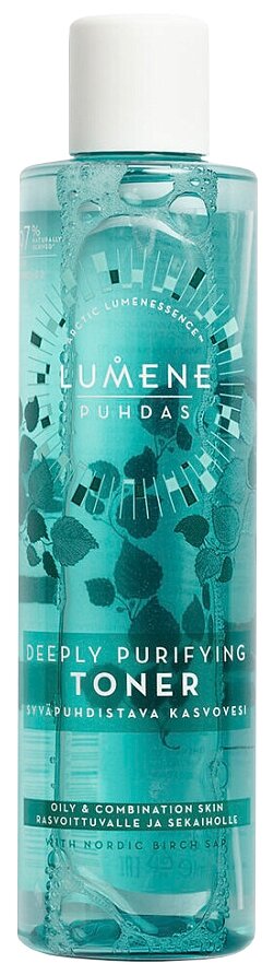 Lumene Тоник для глубокого очищения Puhdas Deeply Purifying, 200 мл