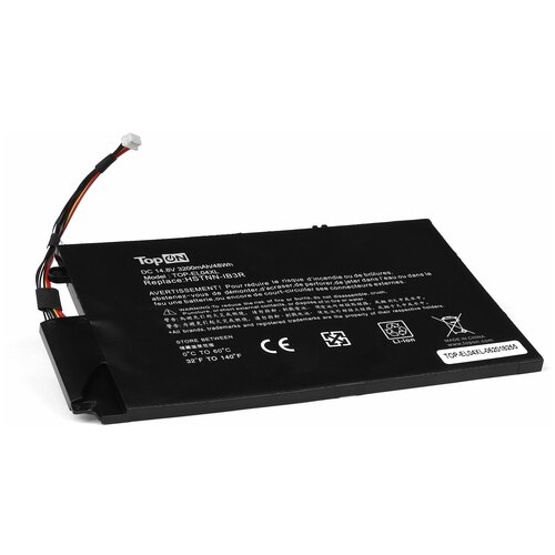 фото Аккумуляторная батарея topon для ноутбука hp cs-hpy410nb 14.8v (3200mah)