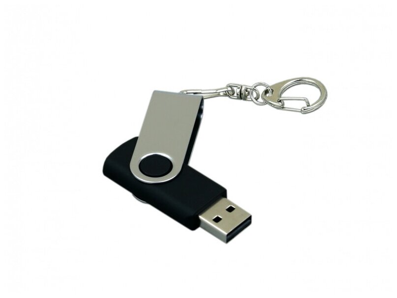 Флешка для нанесения Квебек (64 Гб / GB USB 2.0 Черный/Black 030 Flash driveApexto U201)