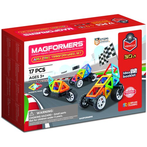 фото Конструктор magformers vehicle 707019 колеса-трансформеры