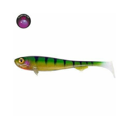 Силиконовая приманка (1шт.) Fox Rage Super Slick Shad UV 9/23cm цв. Stickleback NSC041