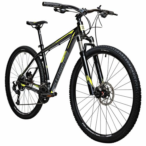 Велосипед горный Foxx Atlantic D 26" 14" 24 ск. зеленый 26AHD. ATLANTIC.14GN4 2024