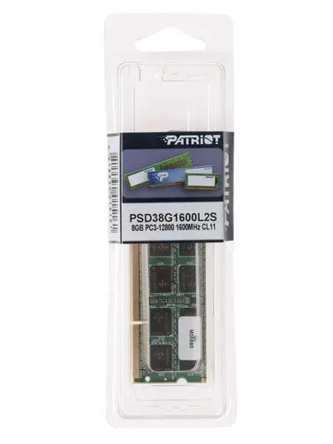 SO-DIMM DDR3L, 8ГБ, Patriot - фото №17