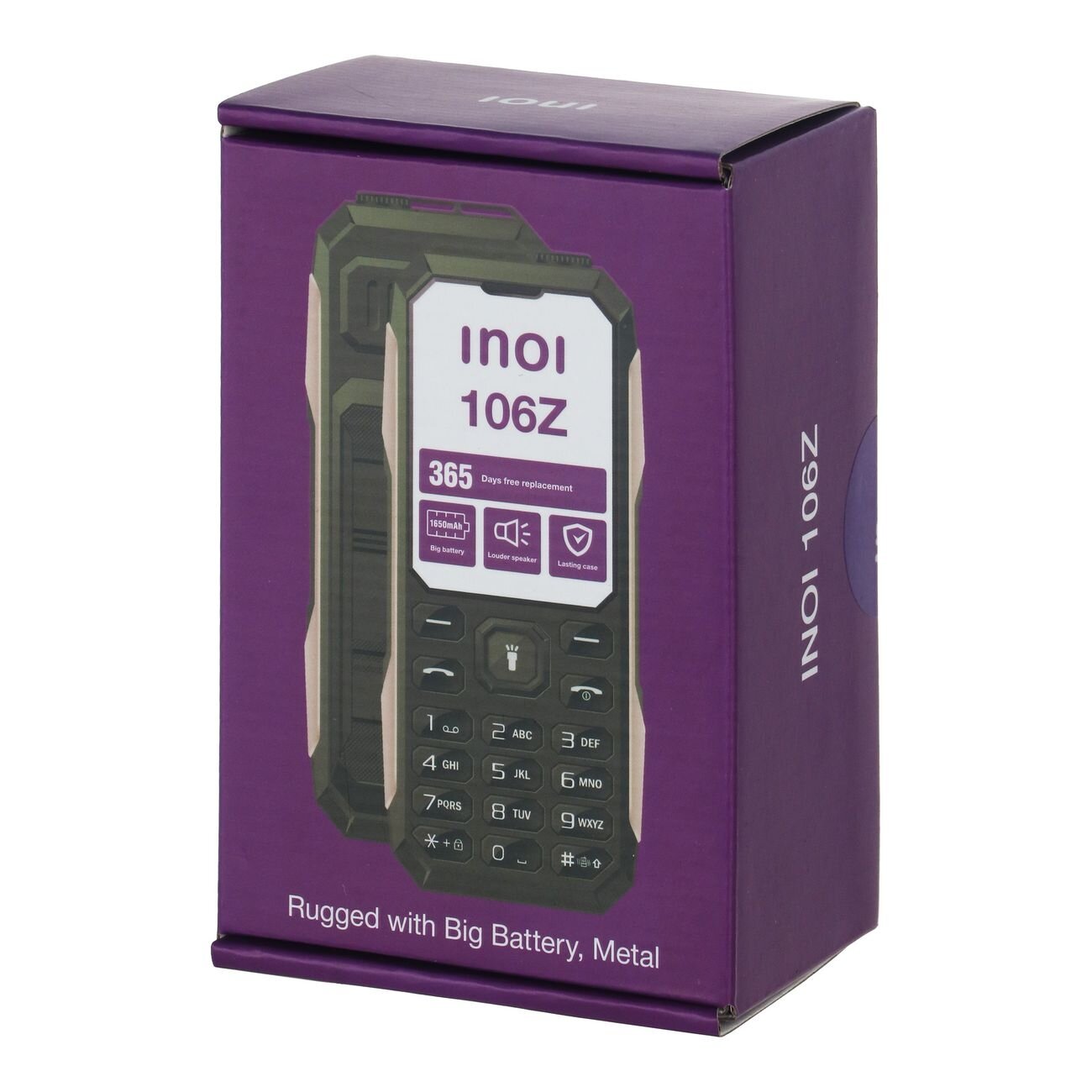 INOI 106Z Black Мобильный телефон - фото №14