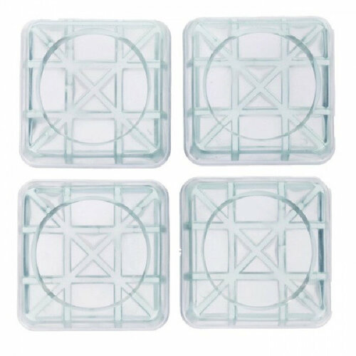 Антивибрационные подставки для стиральной машины и холодильника квадратные 4 штуки 434₽