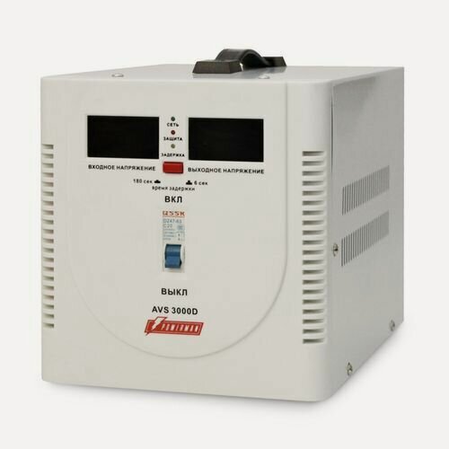 Изображение товара Стабилизатор напряжения POWERMAN AVS 3000D, официальная гарантия