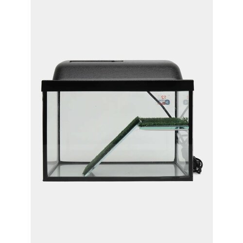 Аквариум-террариум Черепашник с крышкой 12 литров черепашатник аквариум для черепах 2580₽