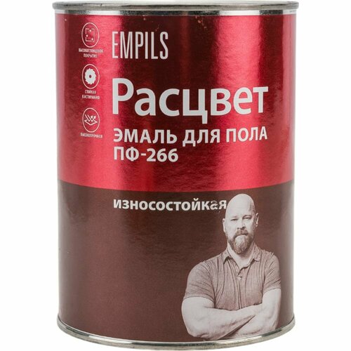 фото Эмаль для пола расцвет 10586