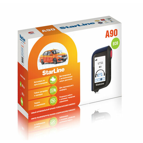 Автосигнализация StarLine A90 ECO 11066₽