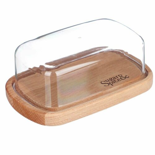 Масленка деревянная с крышкой 728₽