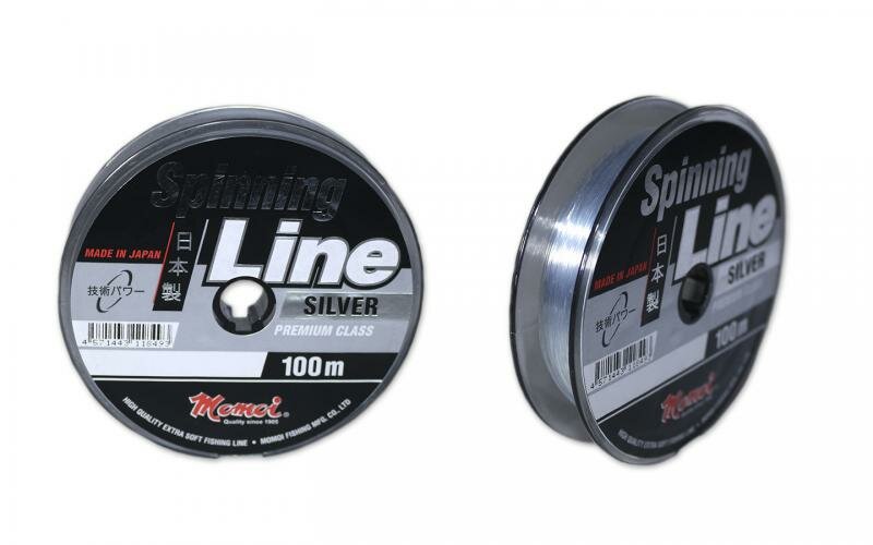 Леска рыболовная для спиннинга SpinningLine Silver 018 мм тест 40 кг длина 150 м