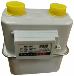 Счетчик газа бытовой MK-G4T правый G1 1/4 с термокоррекцией