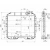 Фото #7 Радиатор охлаждения для автомобилей ГАЗ 3309 Д245 Eвро3 LRc 0338 LUZAR