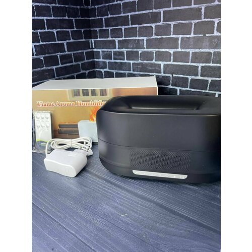 Супер Красивый Увлажнитель воздуха с часами и подсветкой с функцией Bluetooth колонки Аромадиффузор для эфирных масел Цвет черный 268300₽