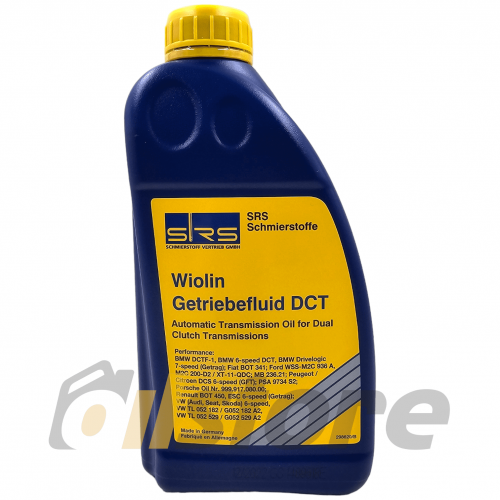 Трансмиссионное масло SRS Wiolin Getriebefluid DCT, 1л