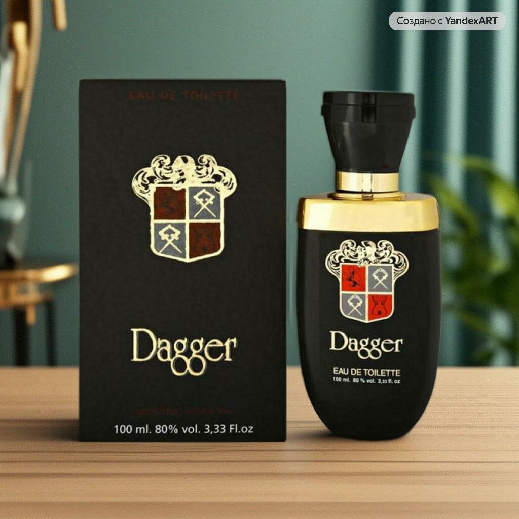 Туалетная вода для мужчин "Dagger" от Brocard, 100мл