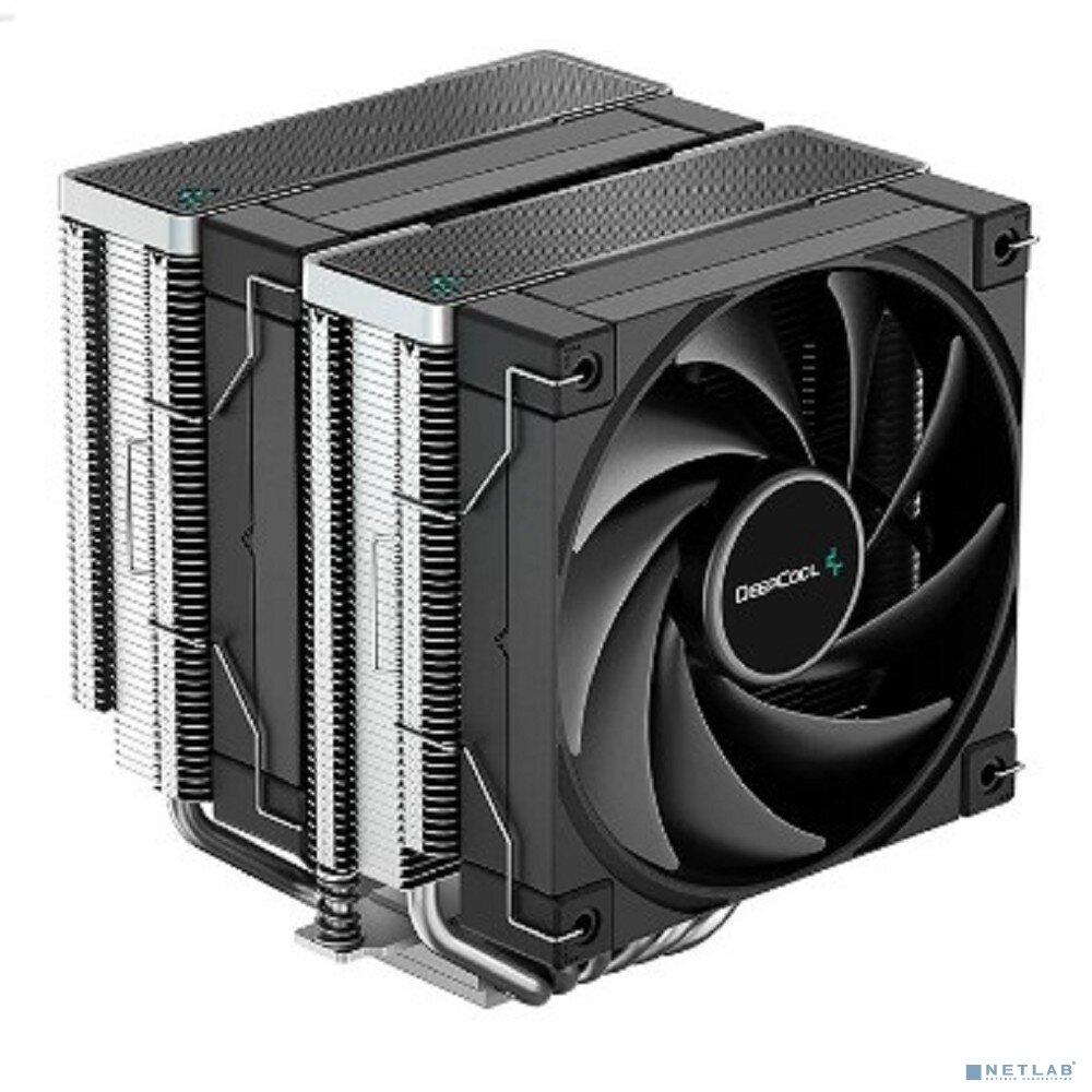 Кулер для процессора Deepcool AK620 LGA20XX/1700/1200/115X/AM5/AM4 TDP 260W PWM DUAL Fan 120mm черный