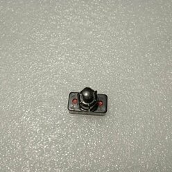Выключатель-кнопка(2С) черный(для настольной лампы)