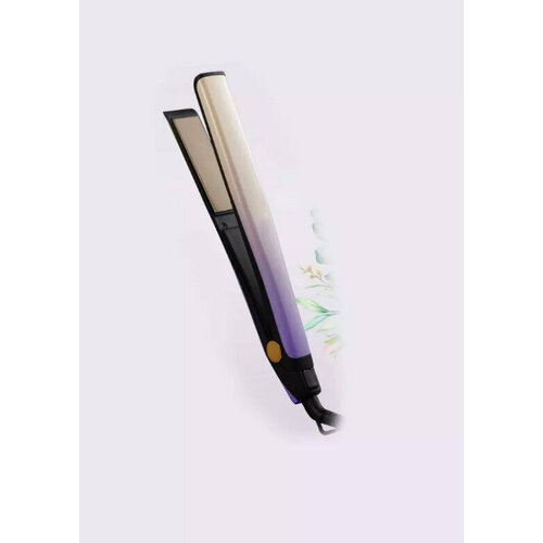 Профессиональная плойка для волос утюжок выпрямитель настройка температуры для укладки завивки волос бело-голубые 179900₽