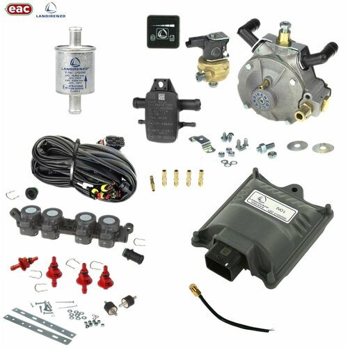 Комплект / Миникит ГБО LANDI RENZO Evo L до 140 л. с. 4 цилиндра