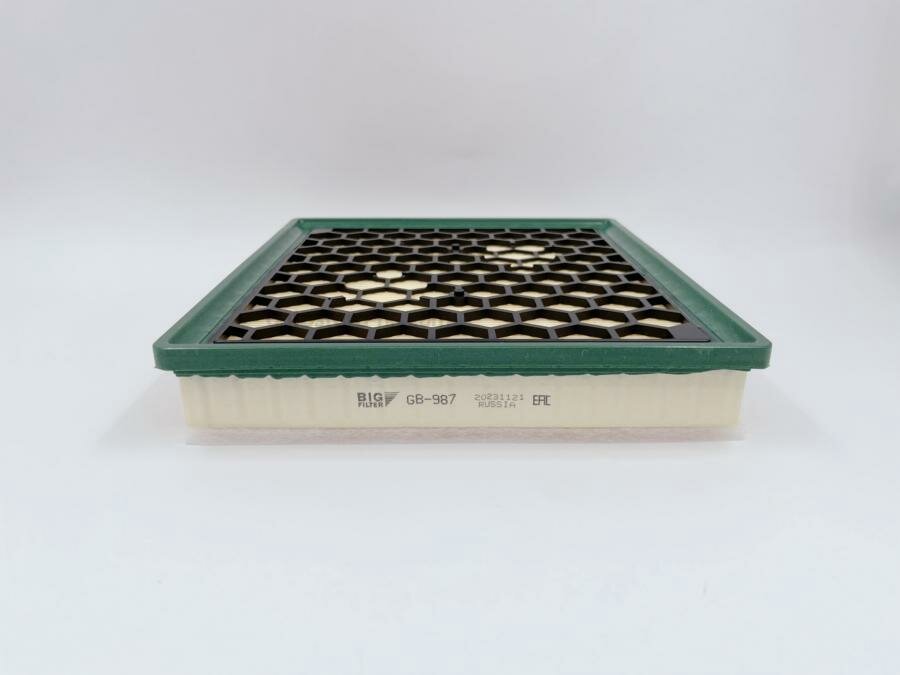 BIG FILTER GB987 Фильтр воздушный OPEL Insignia 1.6, 1.8 08-17, Saab 9-5 II 2.0T 10-12, CHEVROLET Malibu 2.0D, 2.4 1