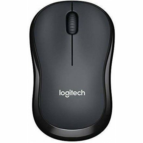 Мышь Logitech B175 черный/серый оптическая (1000dpi) беспроводная USB для ноутбука (2but)