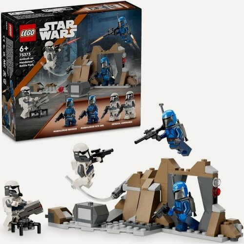 Изображение товара Конструктор Lego Star Wars 75373 Боевой набор: Засада на Мандалоре
