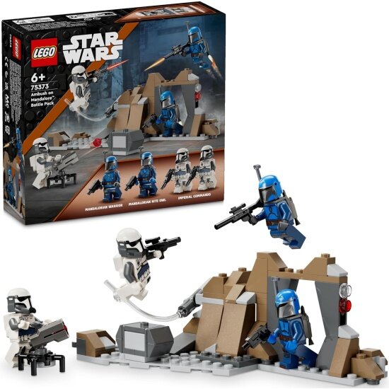 Конструктор Lego ® Star Wars™ 75373 Боевой набор: Засада на Мандалоре