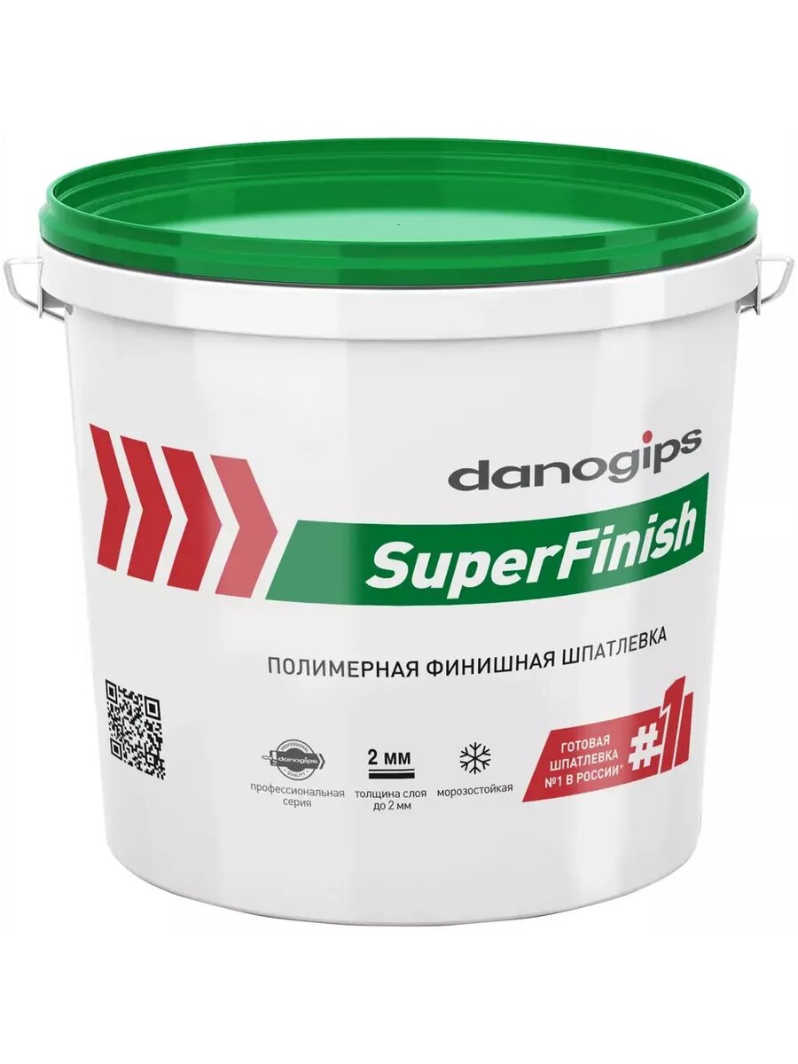 Шпаклёвка готовая финишная SuperFinish 5 кг