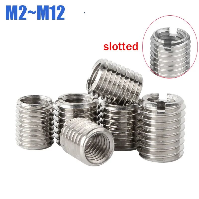 Переходник резьбовой нержавеющая сталь M2-12 M4xM8(5pcs) 10mm