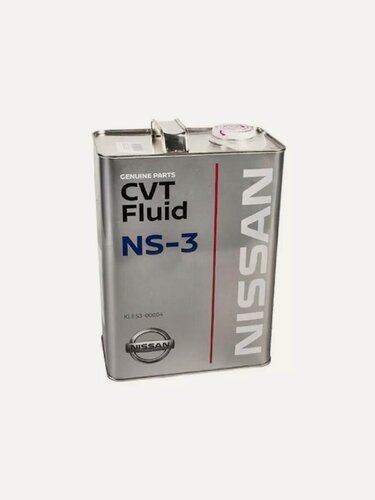Изображение товара Масло трансмиссионное Nissan CVT NS-3 Fluid, для Nissan, синтетическое, 4л