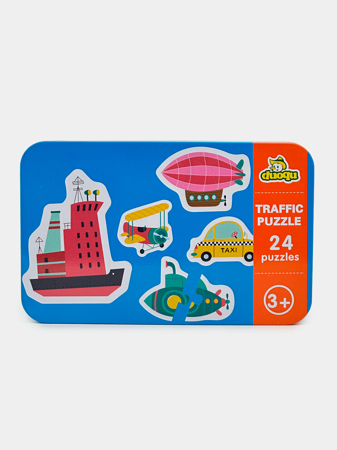 Пазлы в жестяной коробке, Голубой