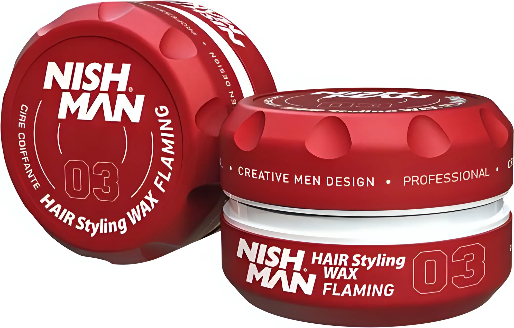 Воск NISHMAN Aqua Hair Styling Wax 03, для мужчин, сильная фиксация 100мл