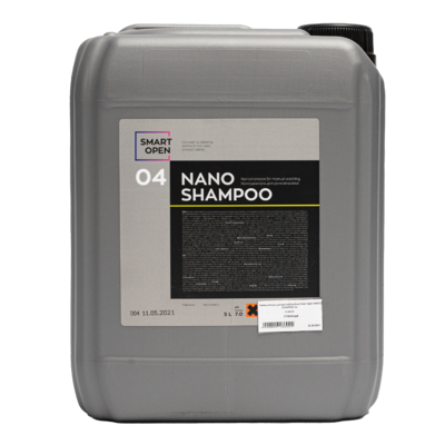Шампунь Smart Nano Shampoo, инновационный, нано, для ручной мойки 5л