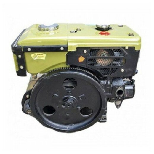 Дизельный двигатель SH180 NDL 8л.с. с водяным охлаждением, с электростартером - фотография № 2
