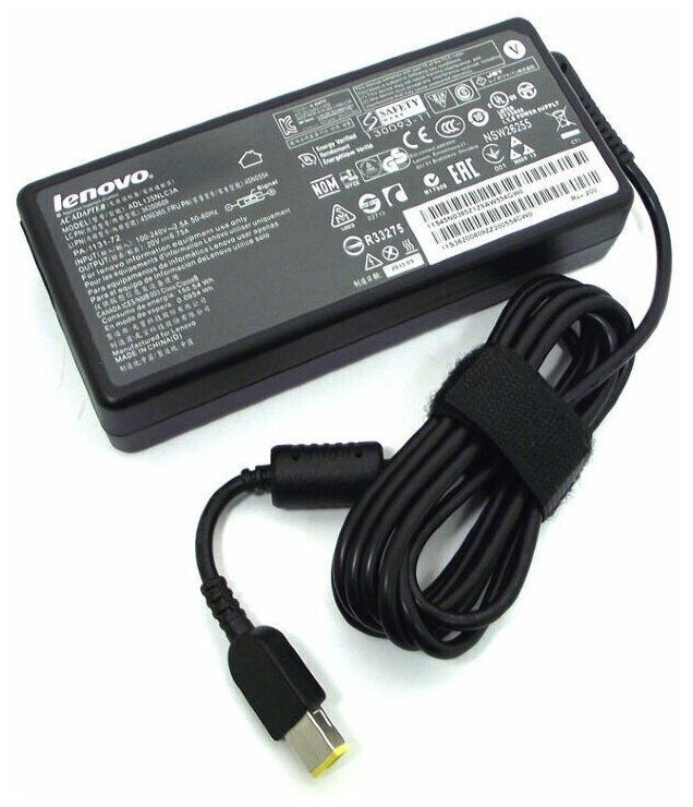 Для Lenovo Yoga C940-15IRH / 81TE Зарядное устройство блок питания ноутбука (Зарядка адаптер + кабель\шнур)