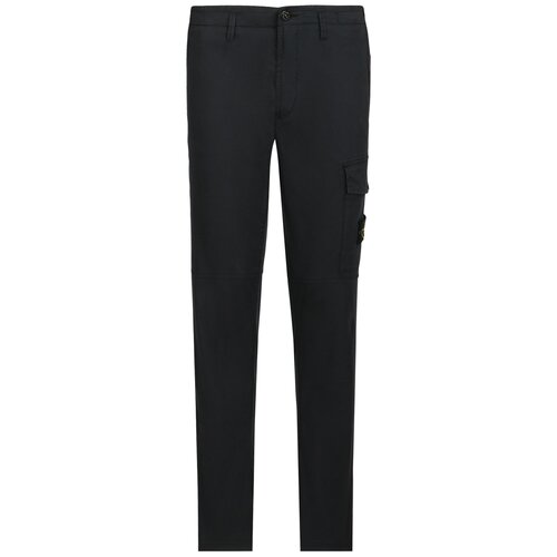 фото Брюки stone island синий