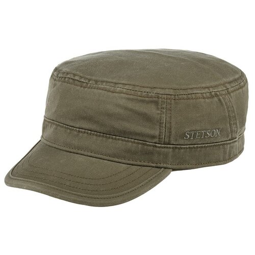 фото Кепка кадетка stetson 7431101 army cap cotton, размер 59
