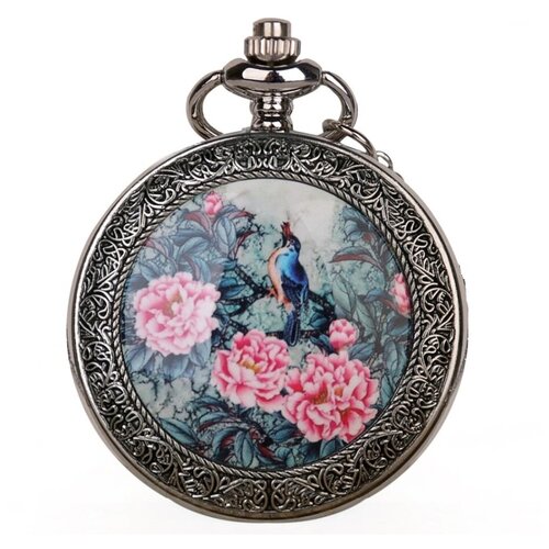 мужские карманные часы на цепочке брегет с драконом Карманные часы Horologix 144, серебряный