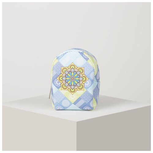 фото Кошелек дет 13-01-13 узоры 6.5*5.5*9. отд на молнии. кольцо. рисунок 4699825 сима-ленд