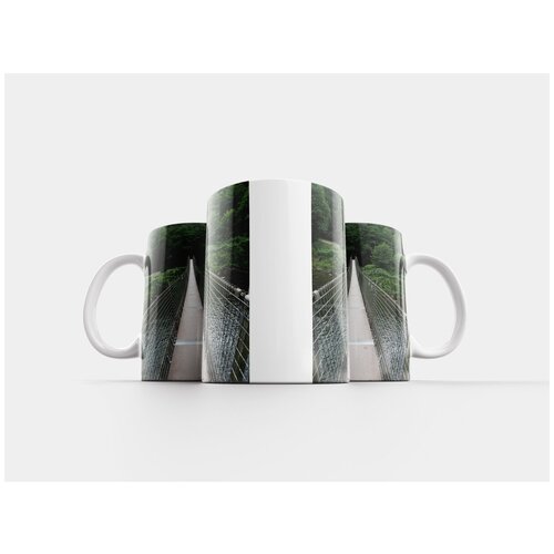 фото Кружка "поворотный мост, мост, река" 320 мл lotsprints