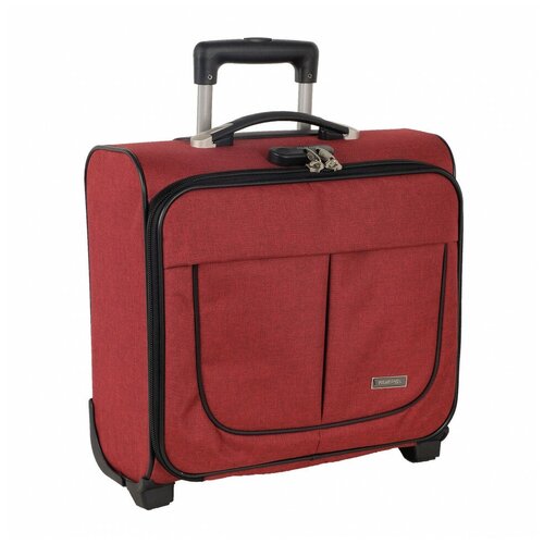 фото Чемодан малый polar, п7108-02 бордовый