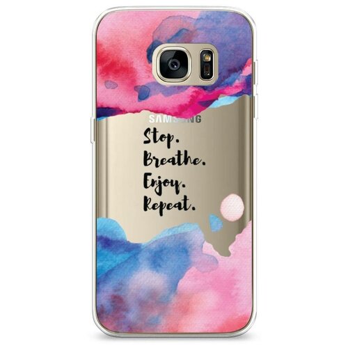 фото Чехол силиконовый samsung galaxy s7 edge sbek case place