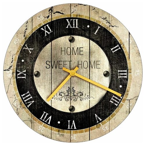 фото Svs настенные часы svs 4001004 loft home sweet home