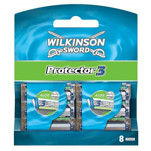 Сменные кассеты Wilkinson Sword Schick Protector 3, 8 шт