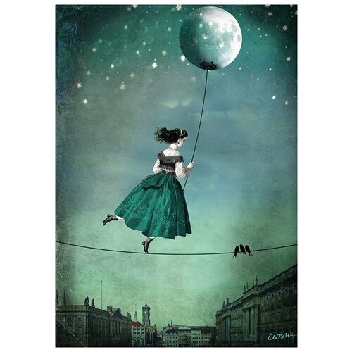 Интерьерный постер на стену картина для интерьера в подарок плакат 