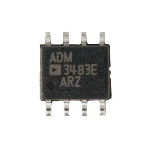 ADM3483EARZ Интерфейс RS-485/RS-422 Analog Devices SOIC-8 10 шт партия max3485esa t sop 8 max3485esa rs 422 rs 485 интерфейс ic 3 3 v powerd 10 мбит с и ограниченная скорость поворота