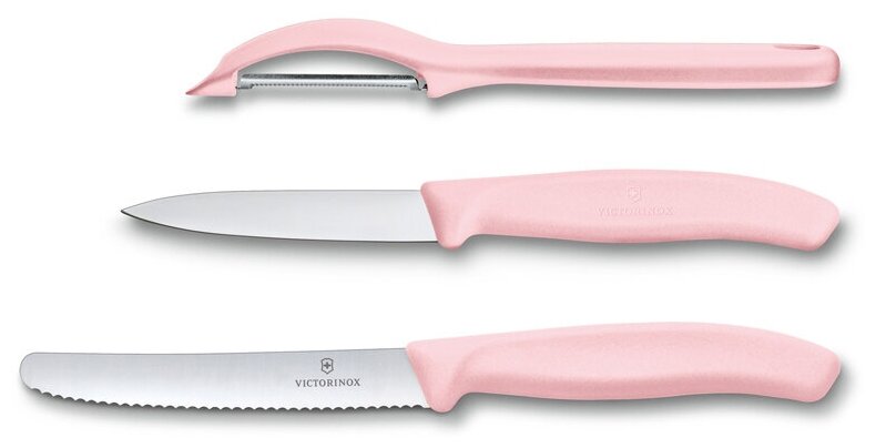 Набор из 3 ножей VICTORINOX Swiss Classic: нож для овощей, столовый нож 11 см, нож для овощей 8 см Victorinox MR-6.7116.31L52