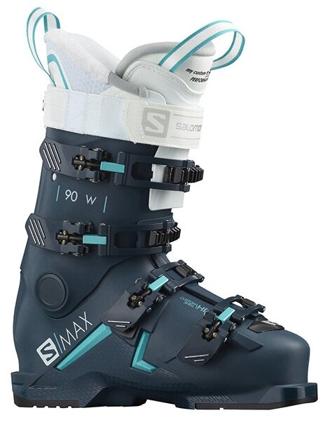 Горнолыжные ботинки Salomon S/Max 90 W Blue/Scuba Blue (19/20) (22.5)